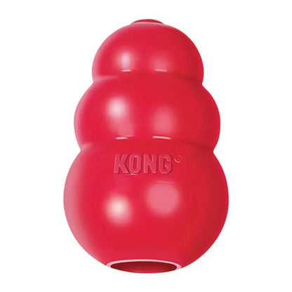 KONG Classic Dog Toy - Durable, Red Natural Rubber for Chewing and Play