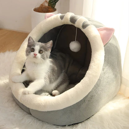 Cozy Pet Tent Bed for Cats & Small Dogs - Multiple Sizes Available