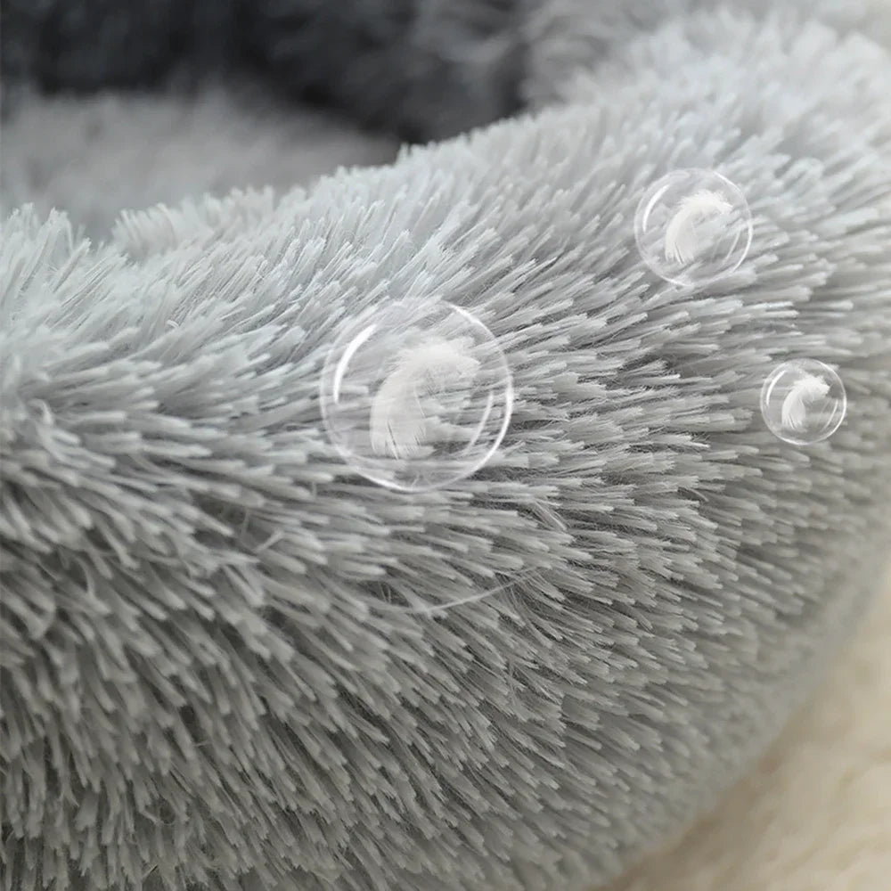 Cozy Pet Donut Bed - Soft, Warm & Easy to Clean - Perfect for Dogs & Cats