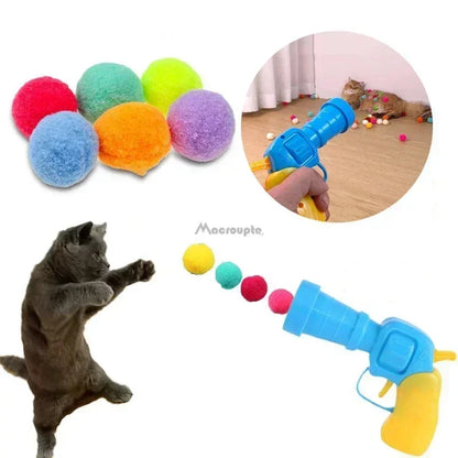 Cat Pompom Launcher