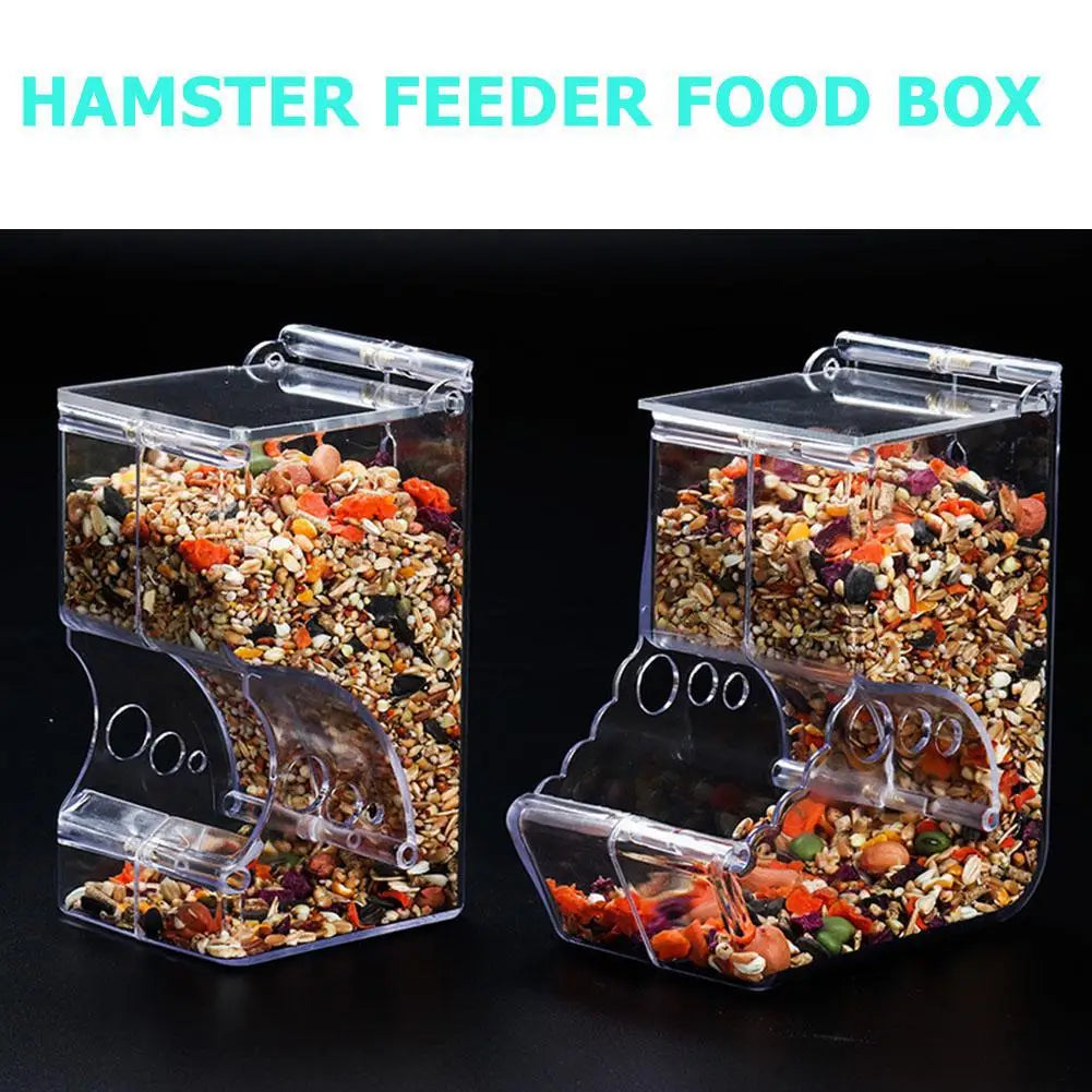 Automatic Pet Feeder for Small Animals - Portable and Easy to Install