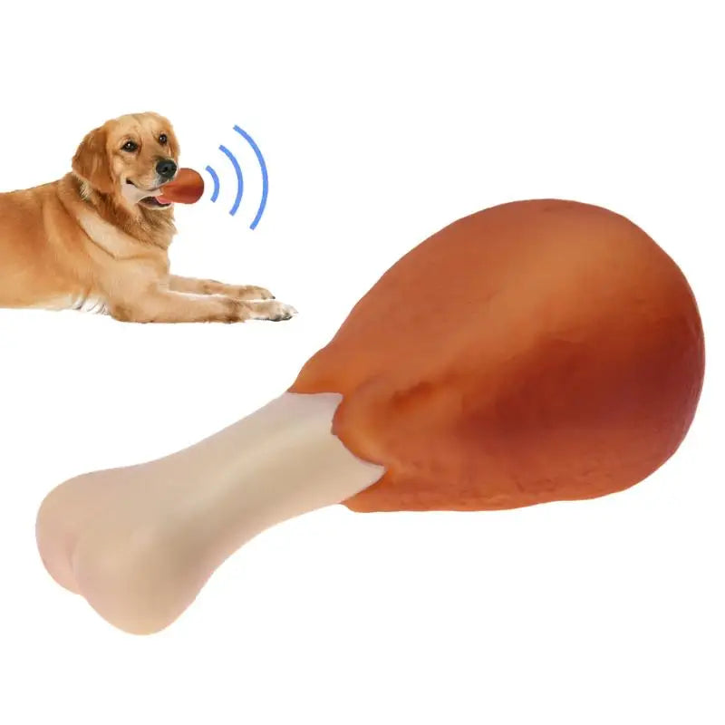 Rubber Chicken Leg Dog Toy