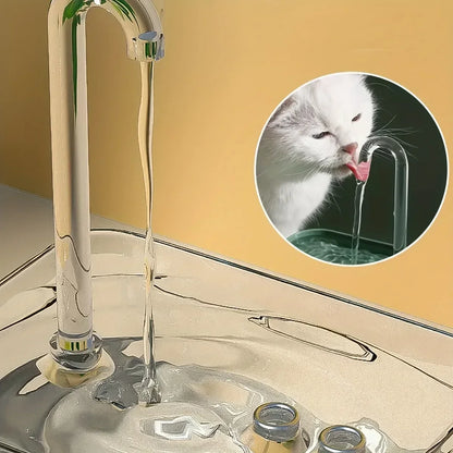 Smart Cat Water Fountain: Ultra-Quiet, Automatic, Burnout Prevention, 1.5L Capacity, Recirculate Filtration