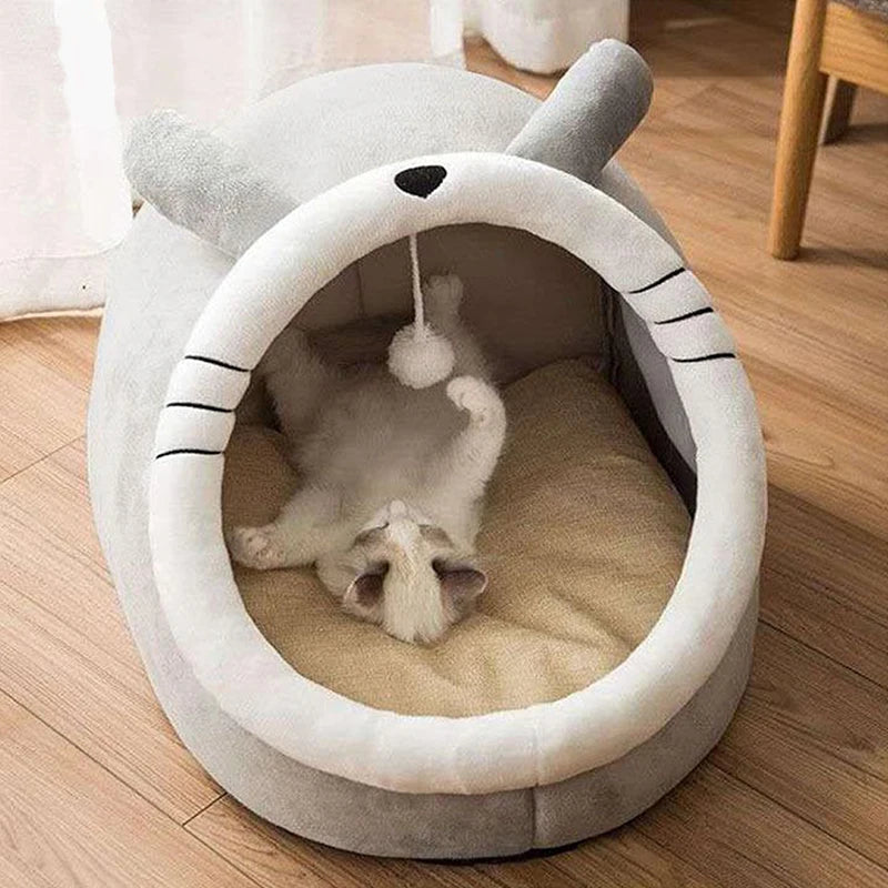 Cozy Pet Tent Bed for Cats & Small Dogs - Multiple Sizes Available