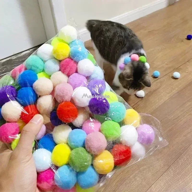 Cat Pompom Launcher