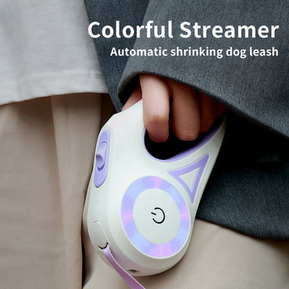 Retractable Dog Leash with Automatic Lock - For Small and Medium Pets